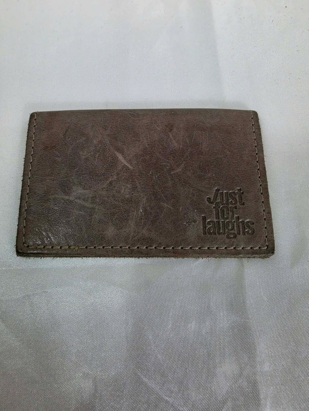 M0851 Leather Trifold Card Wallet